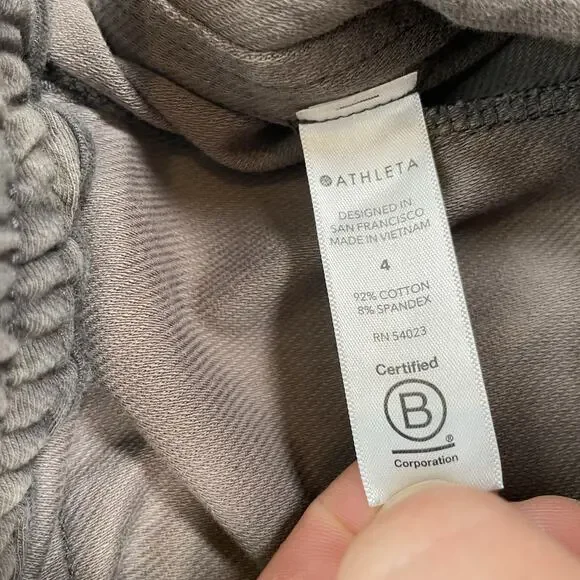 Athleta Camo Farallon Jogger Size 4 Drawstring Women 27" Inseam AB6 - Picture 5 of 8